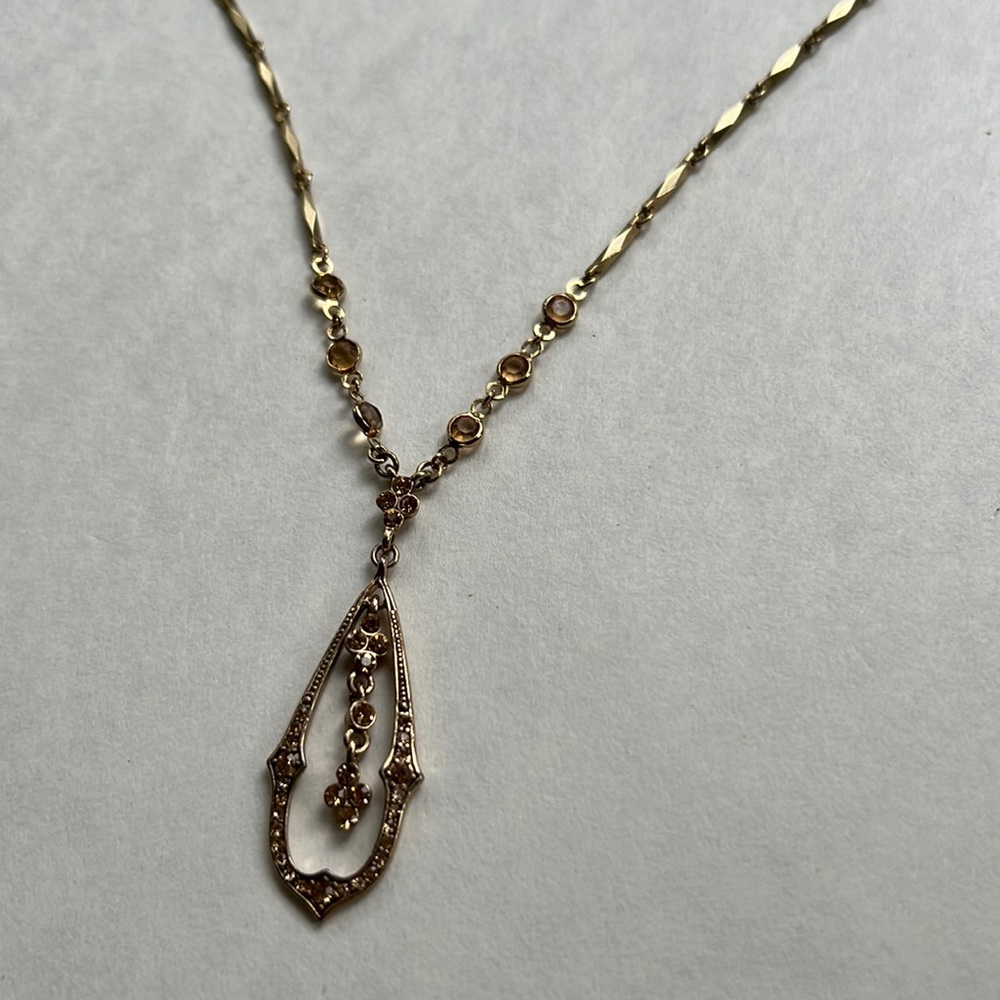 🌻  Monet Jeweled Vintage Necklace